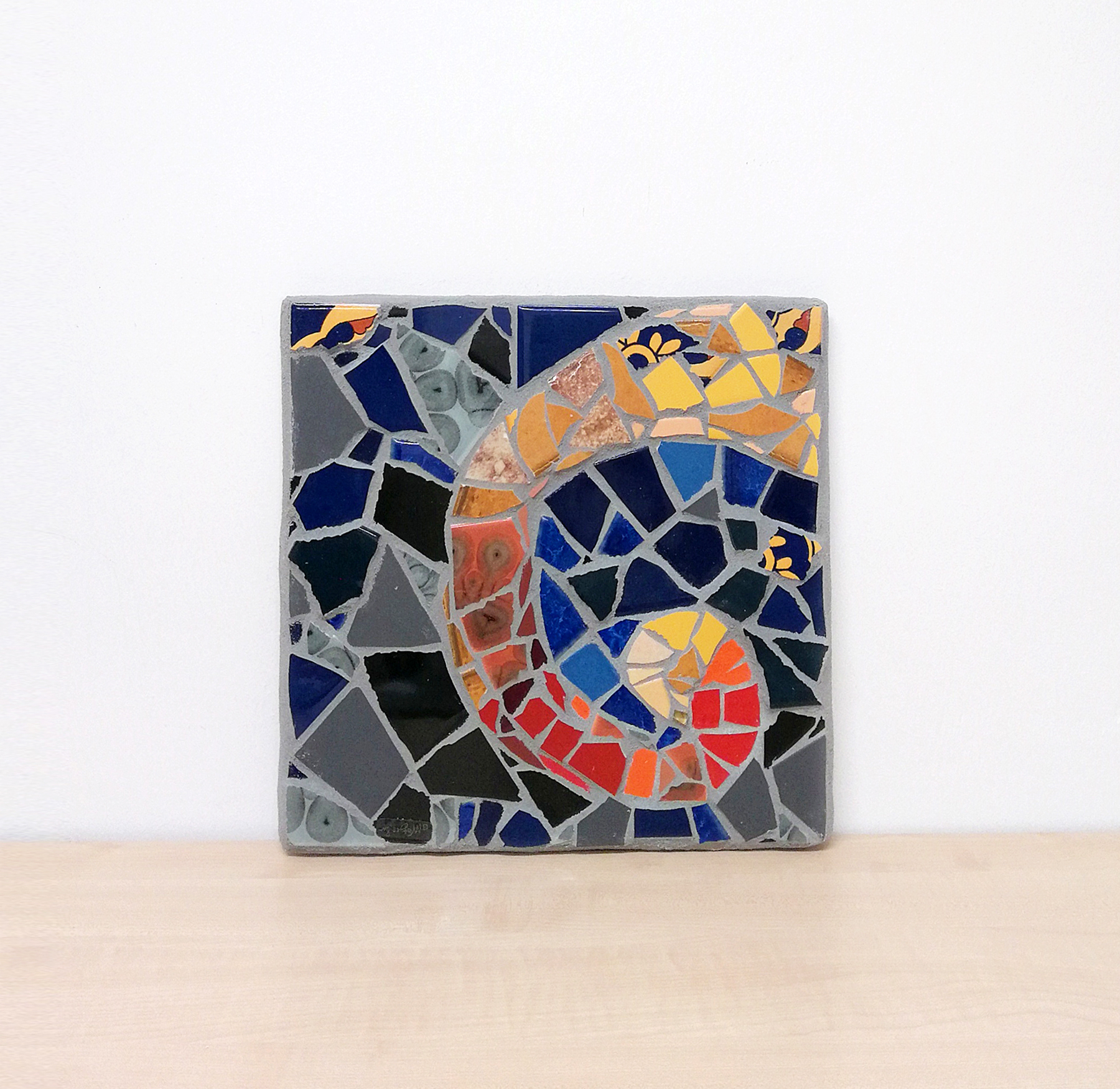 Fliesenmosak, Arm des Oktopus