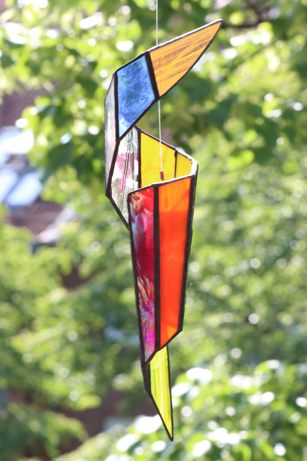 Glasobjekt Tiffany, the Bird