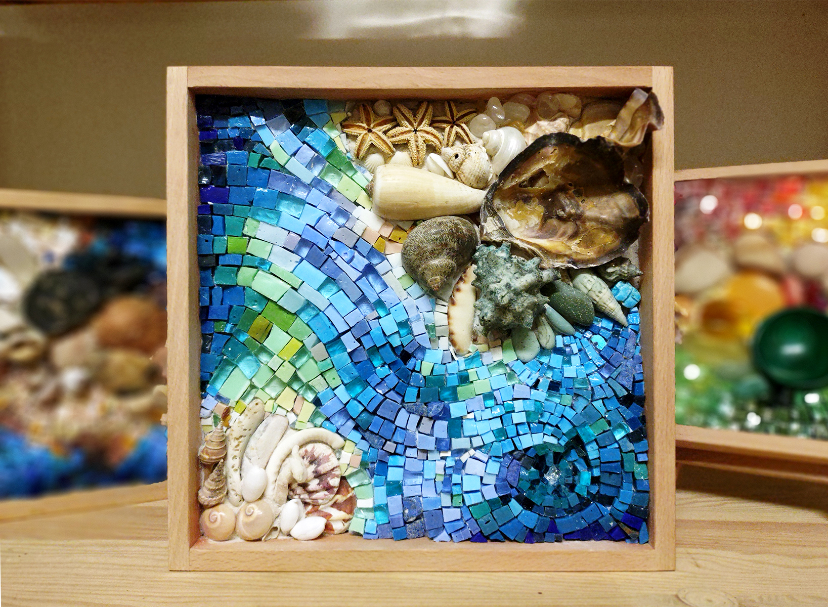 Smalten-Materialmix, Rotes Meer